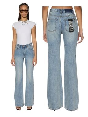 NWT Ksubi Soho Lifetime Bootcut Jeans Size 26